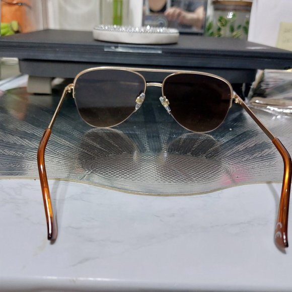 JCP Aviator Style Sunglasses Gold Elements SR0922 GLD JCP - Picture 13 of 13